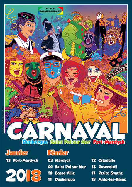 Affiche carnaval 2018